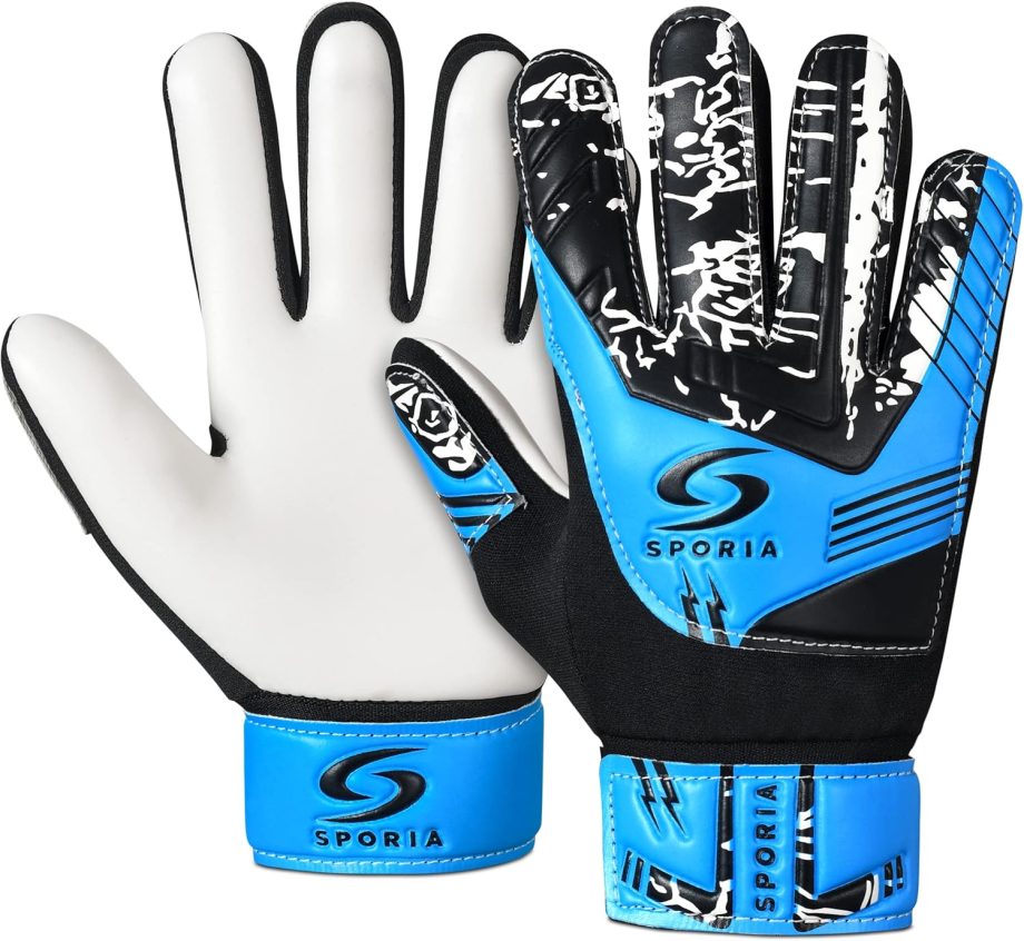 SPORIA Soccer Goalie Gloves Youth