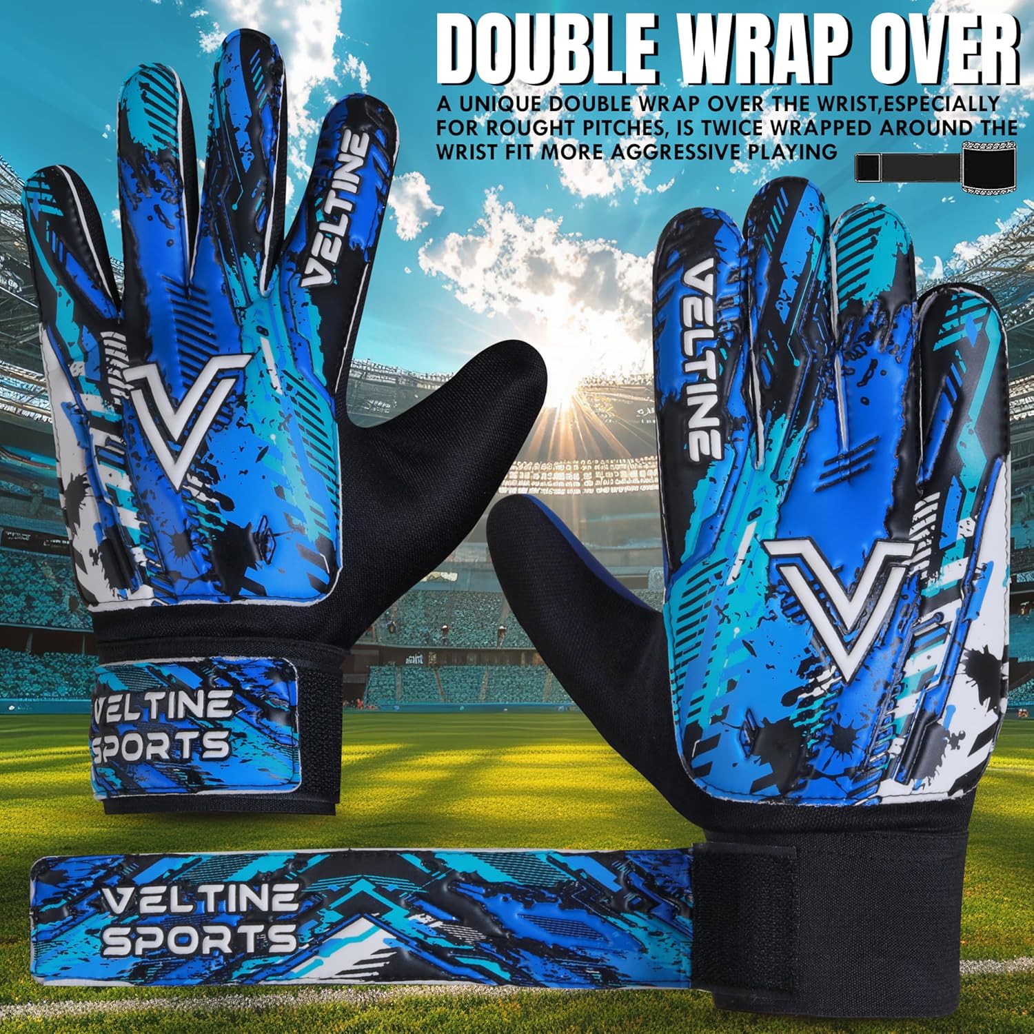 Veltine Sports Soccer Goalie Gloves